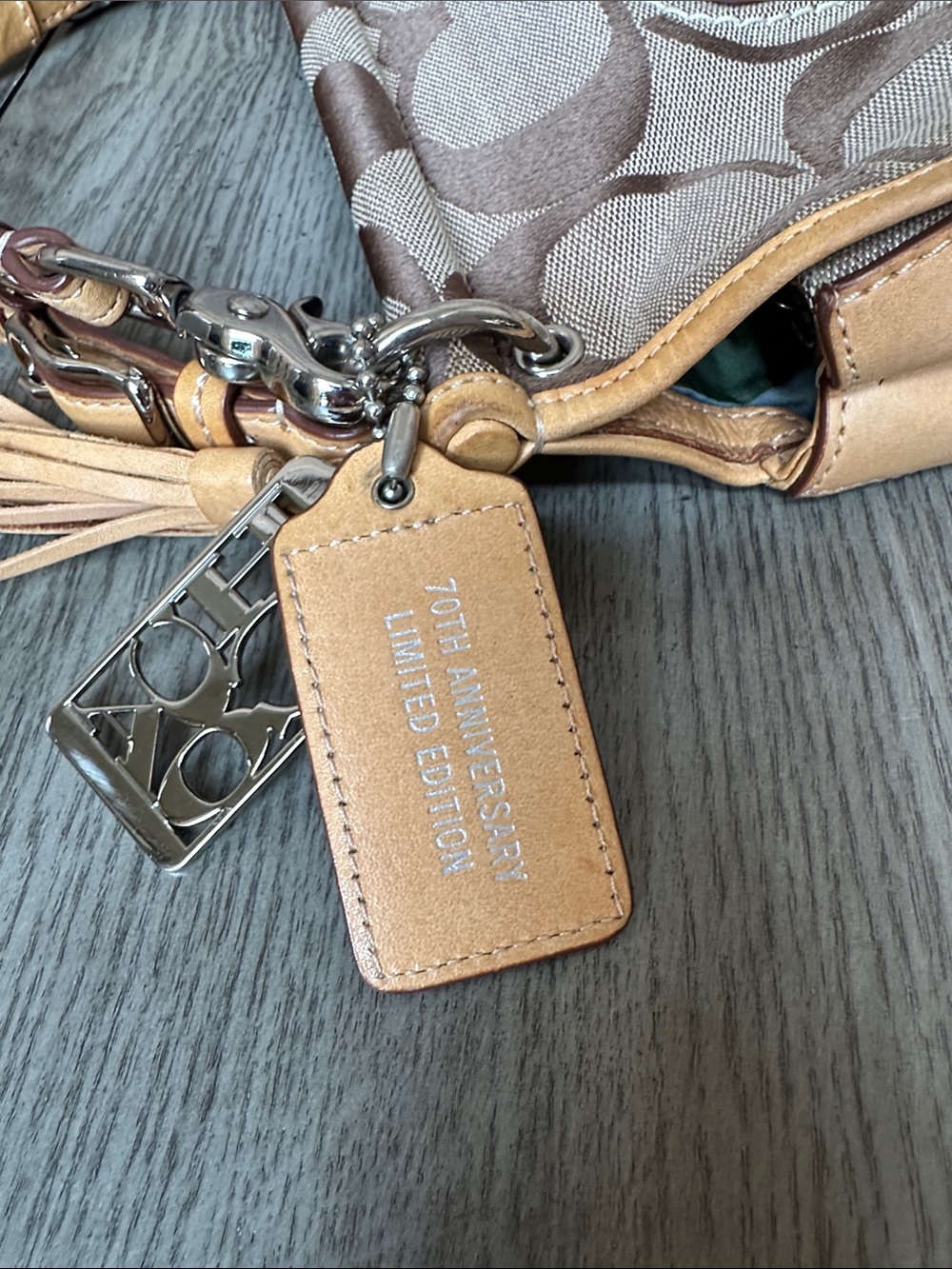 Coach 70th Anniversary Limited Edition Willis Legacy Top Handle Crossbody Bag - Picture 14 of 16